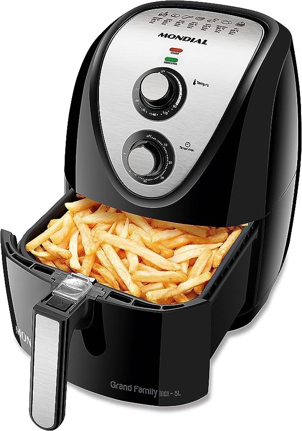 Fritadeira Sem Óleo Air Fryer 5L, Mondial